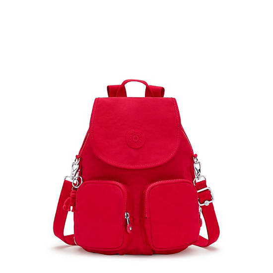 Kipling Firefly Up Convertible Rugzak Rood | NL 1638BE